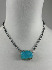 Kingman Turquoise Water Proof Necklace