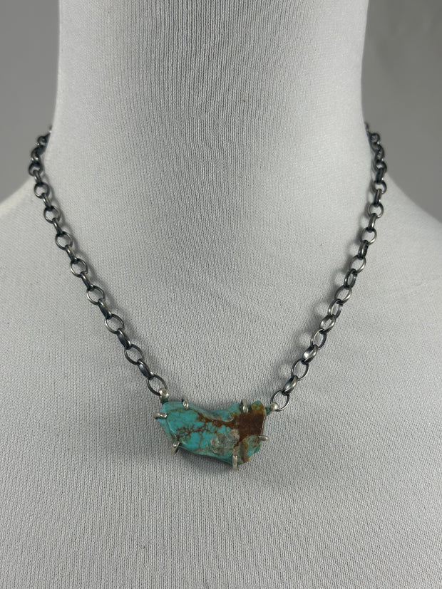 Kingman Turquoise Water Proof Necklace