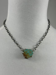 Kingman Turquoise Water Proof Necklace