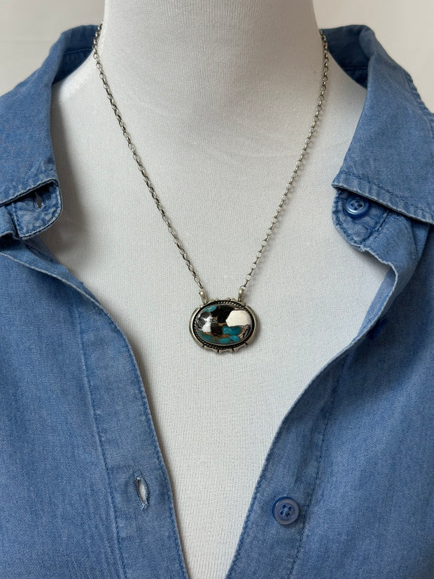 White Turquoise Necklace