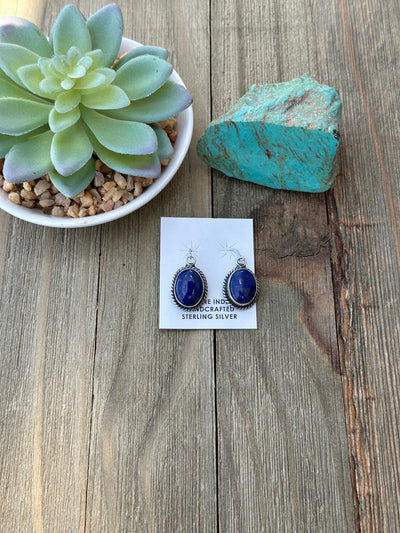 Lapis Dangle earring