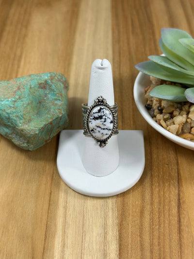 Reeves White Buffalo Oval Ring