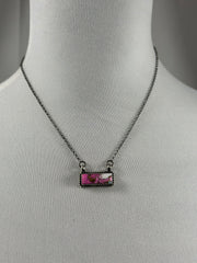 Cotton Candy Bar Necklace