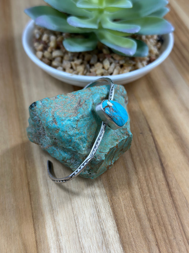 Kingman Turquoise Stacker Cuff