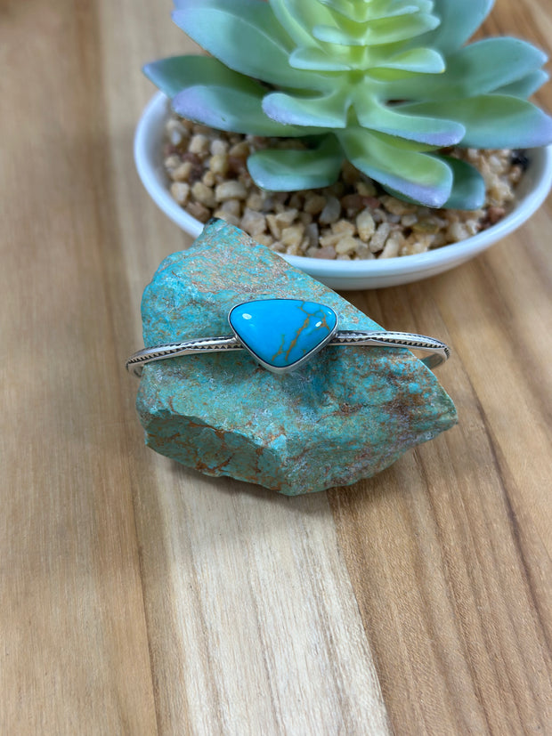 Kingman Turquoise Adjustable Cuff