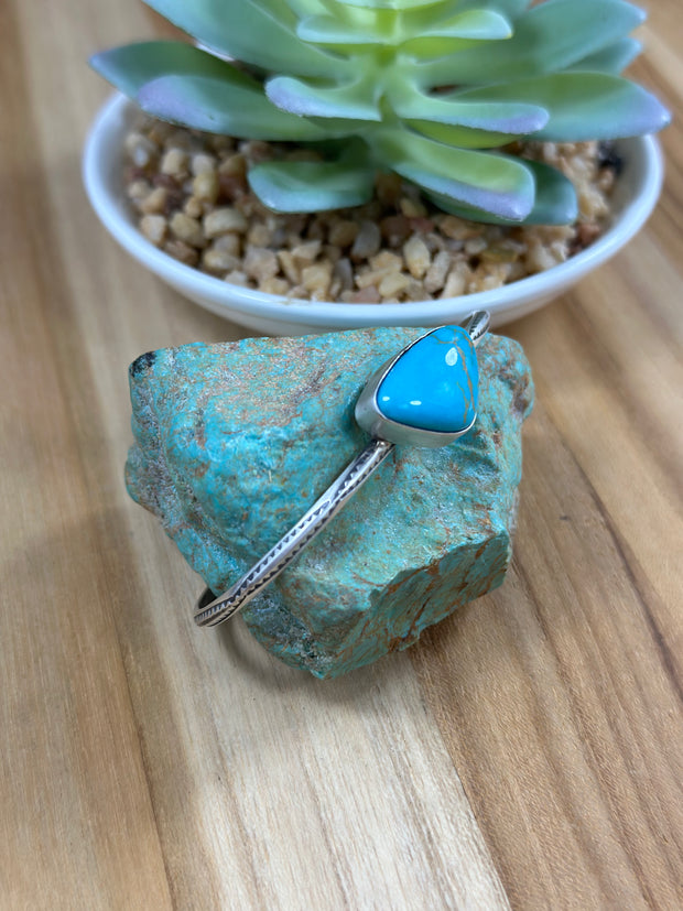 Kingman Turquoise Adjustable Cuff