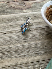 Zuni Butterfly Stud Earrings