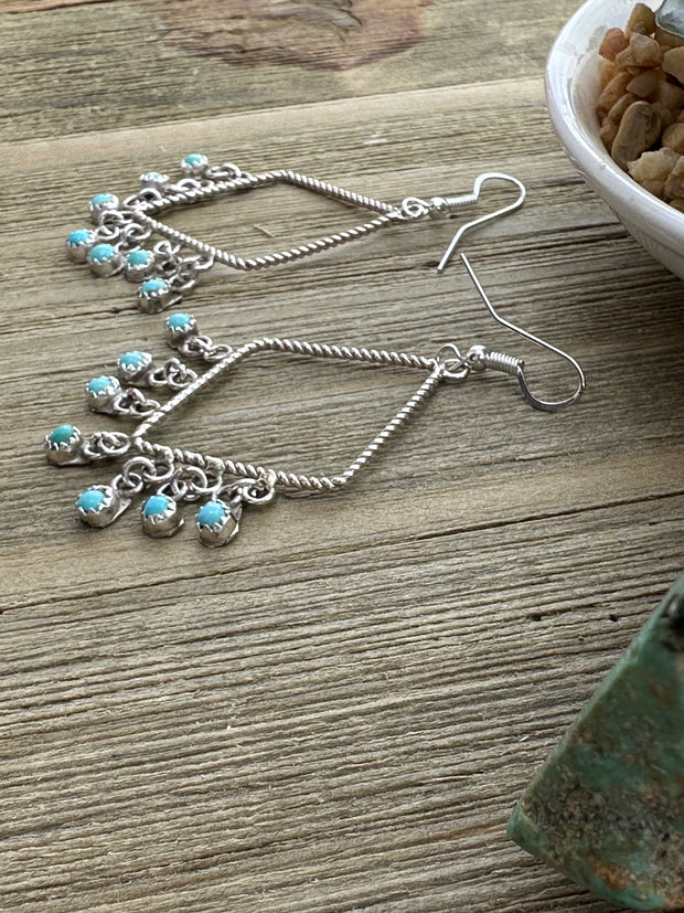 Turquoise Dangle Earrings