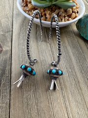 "Saucer" Blossom Dangle Earrings