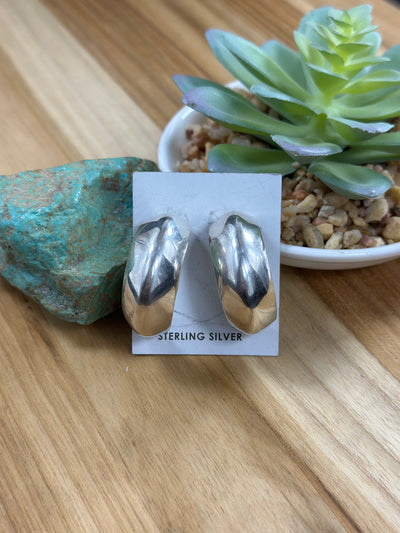 Silver Hoop Earrings
