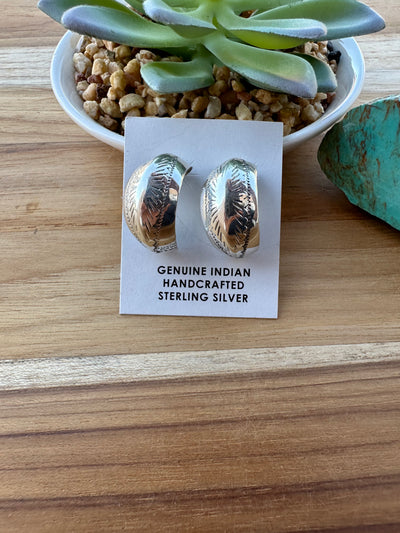 Sterling Silver Hoops