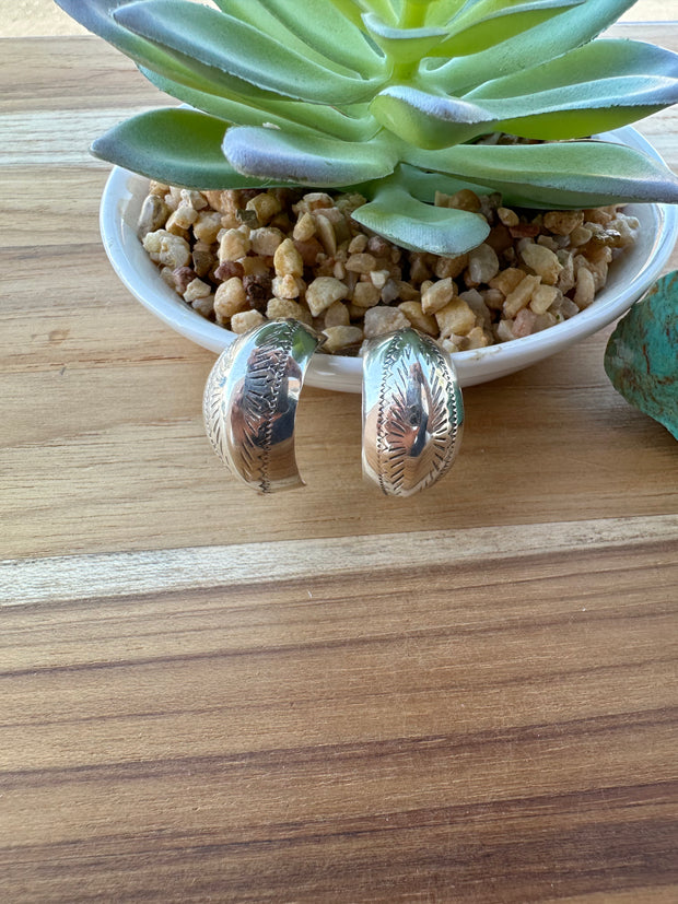 Sterling Silver Hoops
