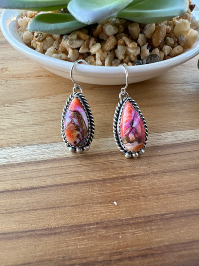 Pink Dahlia Krush Earrings