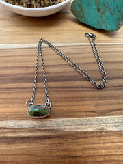 Single Stone Kingman Necklace