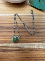 Single Stone Kingman Necklace