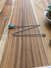 Single Stone Kingman Necklace