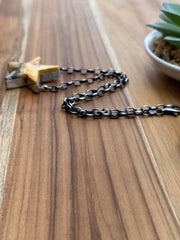 Bumblebee Jasper Star Necklace