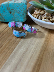 Signet Cotton Candy Inlay Rings