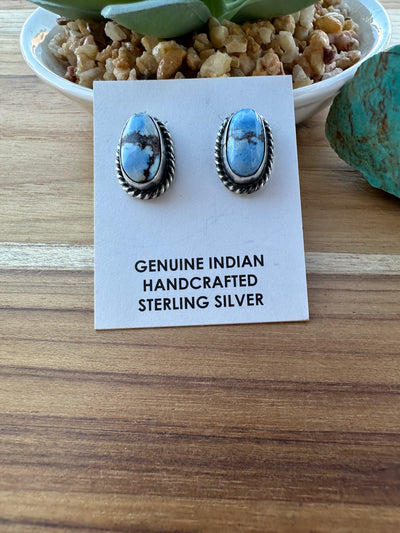 Golden Hills Stud Earrings