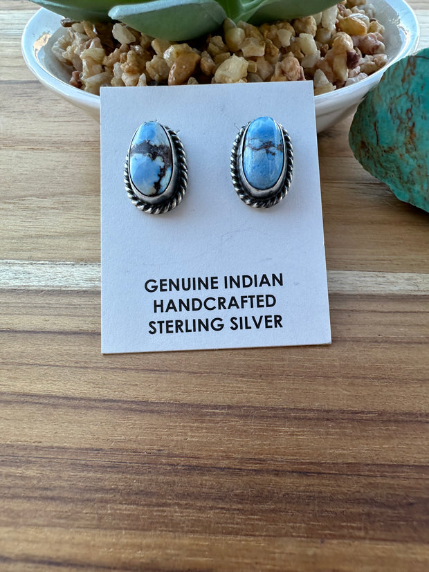 Golden Hills Stud Earrings