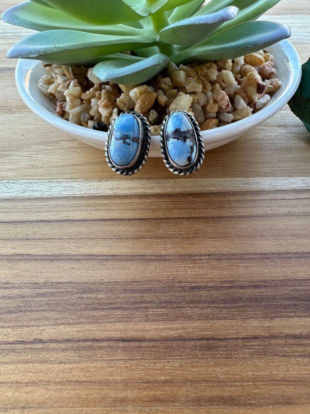 Golden Hills Stud Earrings