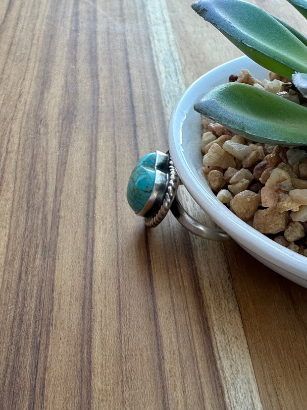 Turquoise Heart Ring