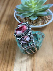 Dahlia Rose 3 Stone Cuff