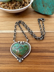 Kingman Heart Necklace