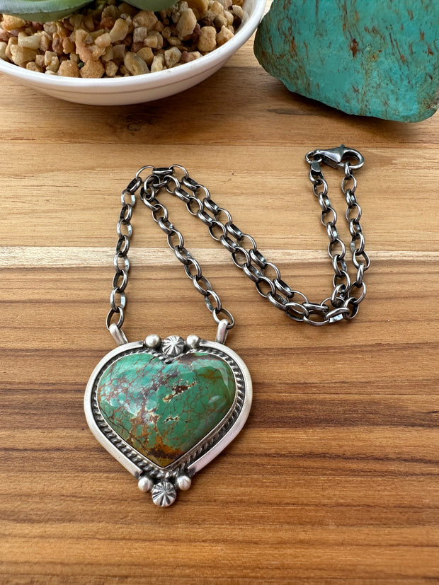 Kingman Heart Necklace