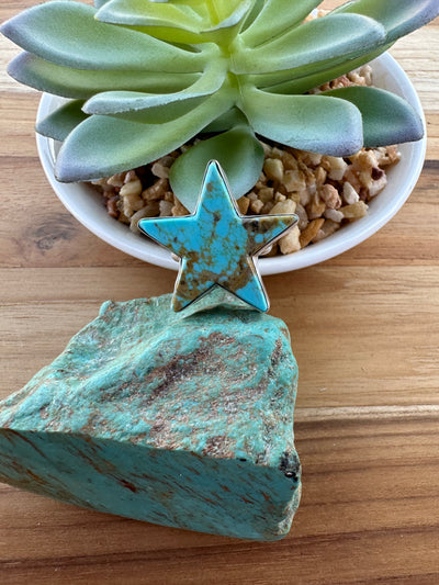 Turquoise Star Ring