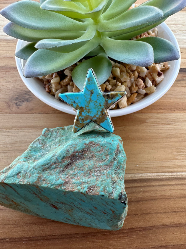 Turquoise Star Ring