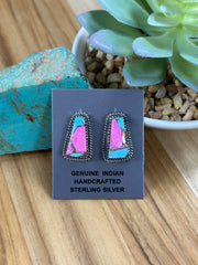 Cotton Candy Stud Earrings