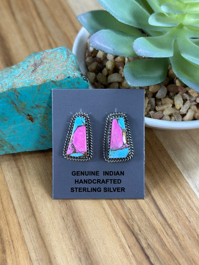Cotton Candy Stud Earrings