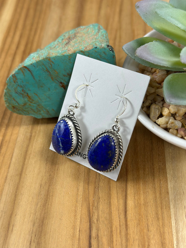 Lapis Dangle Earrings