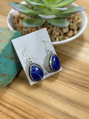 Lapis Dangle Earrings
