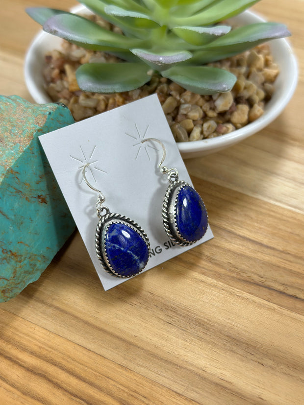 Lapis Dangle Earrings
