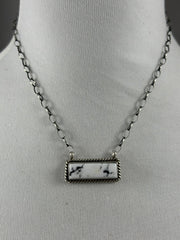 White Buffalo Necklace