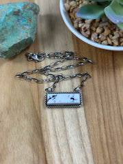 White Buffalo Necklace
