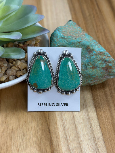 Royston Turquoise Stud Earrings