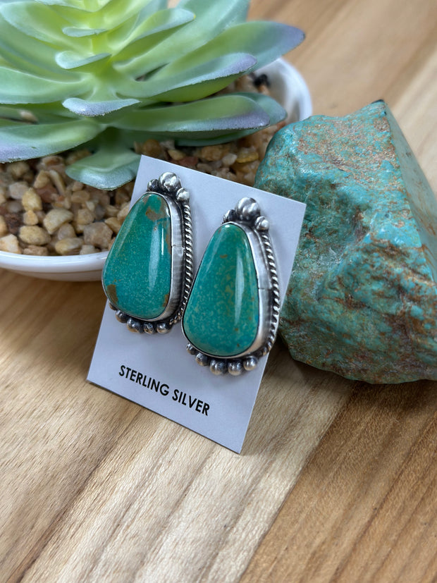 Royston Turquoise Stud Earrings