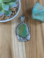 Kingman Turquoise Pendent