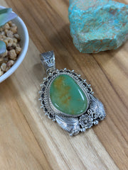 Kingman Turquoise Pendent