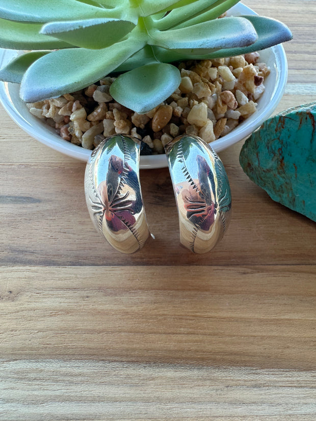 Sterling Silver Hoops
