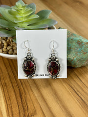 Dahlia Rose Mini Lariat Necklace and Earring set