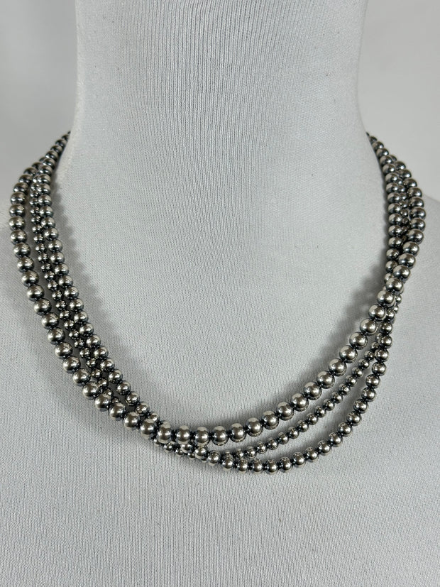 18" 3 Strand Sterling Pearls