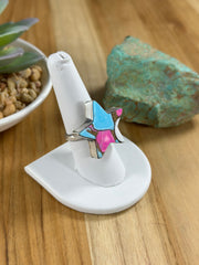 Cotton Cady Star Ring
