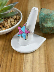 Cotton Candy Star Ring