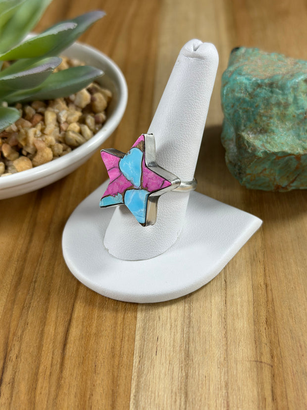 Cotton Candy Star Ring