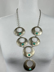 Kingman and Silver Necklace
