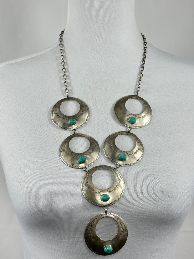 Kingman and Silver Necklace